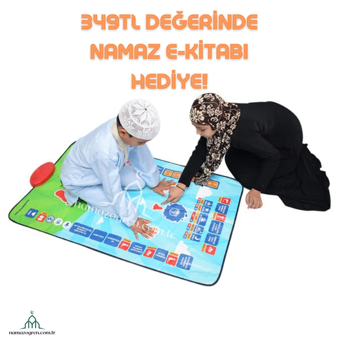 Konuşan Akıllı Seccade Çocuklar İçin Namaz Öğreten Seccade Ön Yüzü